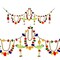 40 Inches Parrot Pompom Indian Moti Door Toran Ethnic Hanging Valance Festival Multicolor Window Bandarwal Pooja Decor Wedding Favor Diwali Decoration